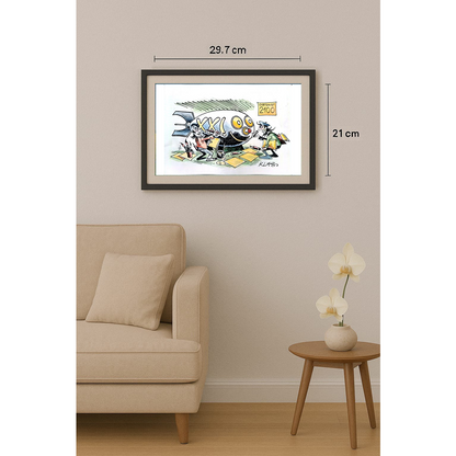 Alexsandar Klas 29x21cm Orijinal Karikatür BOD01621