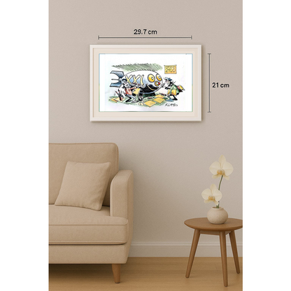 Alexsandar Klas 29x21cm Orijinal Karikatür BOD01621