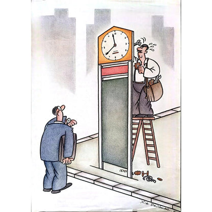 Dachman Xia 43x30cm Orijinal Karikatür BOD01630