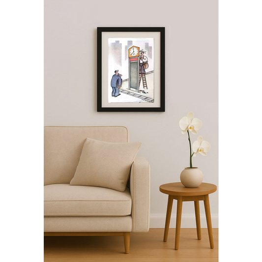 Dachman Xia 43x30cm Orijinal Karikatür BOD01630