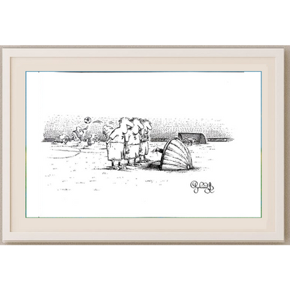 Arkadi Saltykov 29x21cm Orijinal Karikatür BOD01636