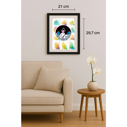 Cristian Topan 29x21cm Orijinal Karikatür BOD01651