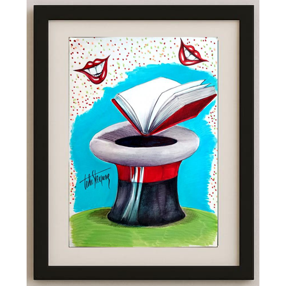 Carlo Sterpone 27x18cm Orijinal Karikatür BOD01660