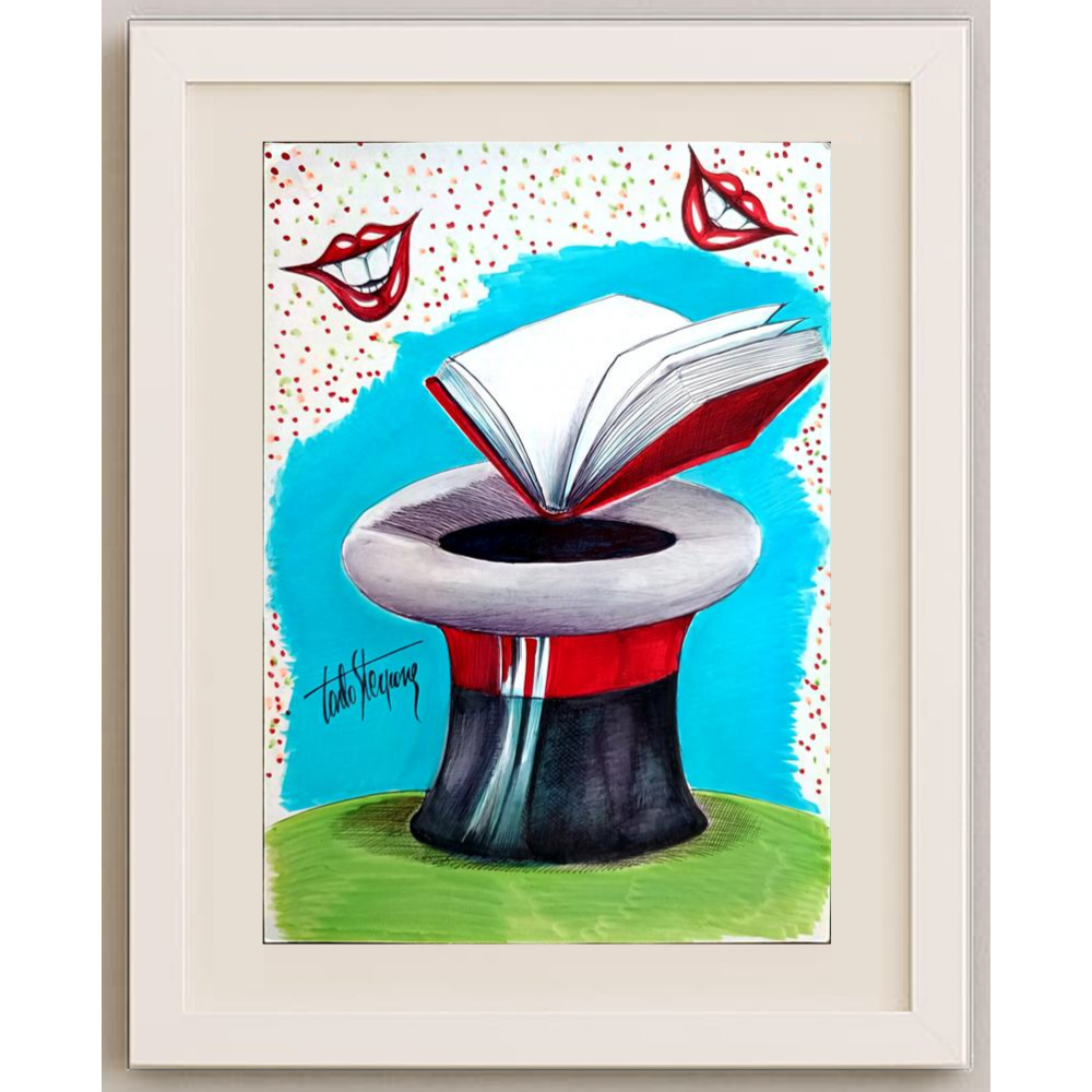 Carlo Sterpone 27x18cm Orijinal Karikatür BOD01660