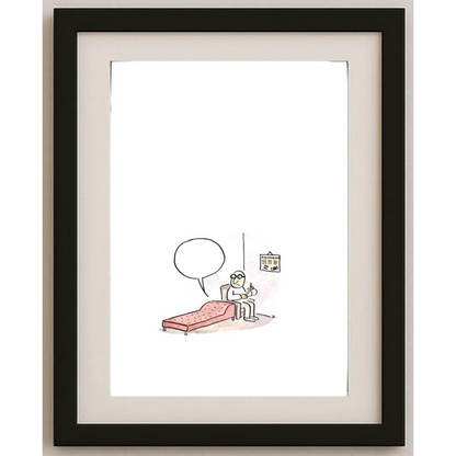 Cor Den Dulk 29x21cm Orijinal Karikatür BOD01661