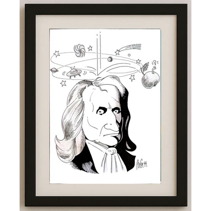 Bozidar Vucelic 27x18cm Orijinal Karikatür BOD01667