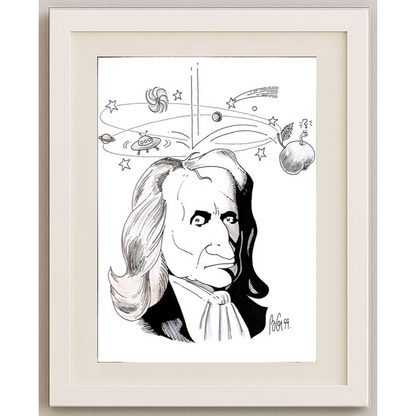 Bozidar Vucelic 27x18cm Orijinal Karikatür BOD01667