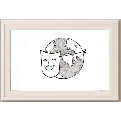 Aleksandar Daskalovic 29x21cm Orijinal Karikatür BOD01671