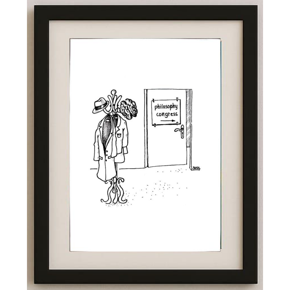 Winfried Besslich 29x21cm Orijinal Karikatür BOD01687