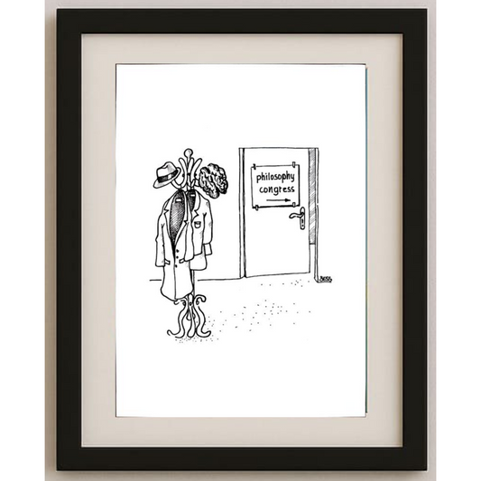 Winfried Besslich 29x21cm Orijinal Karikatür BOD01687