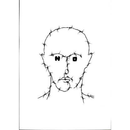 Winfried Besslich 29x21cm Orijinal Karikatür BOD01689