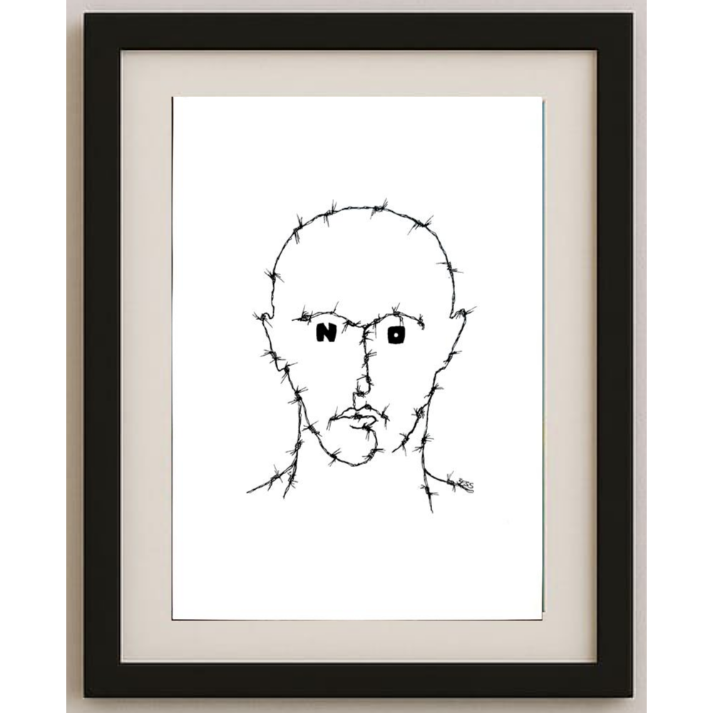 Winfried Besslich 29x21cm Orijinal Karikatür BOD01689