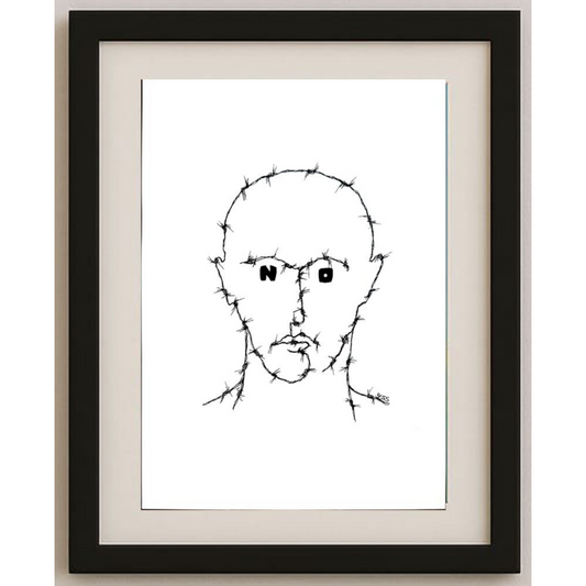 Winfried Besslich 29x21cm Orijinal Karikatür BOD01689