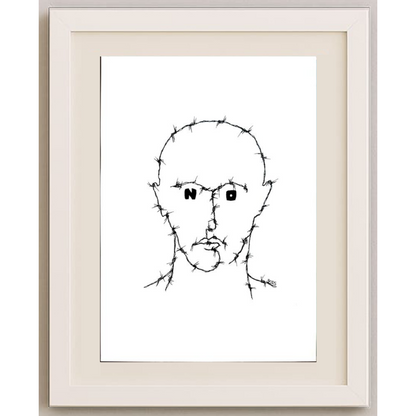 Winfried Besslich 29x21cm Orijinal Karikatür BOD01689