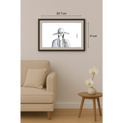 Zuzana Hadvigova 29x21cm Orijinal Karikatür BOD01693