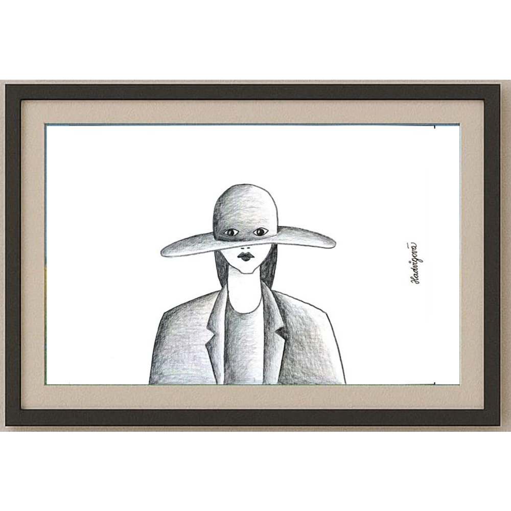 Zuzana Hadvigova 29x21cm Orijinal Karikatür BOD01693