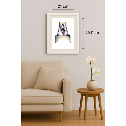 Vladimiras Beresniovas 29x21cm Orijinal Karikatür BOD01763