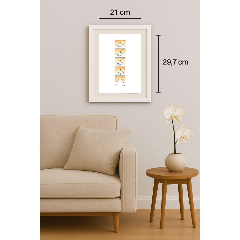 Vladimiras Beresniovas 29x21cm Orijinal Karikatür BOD01765