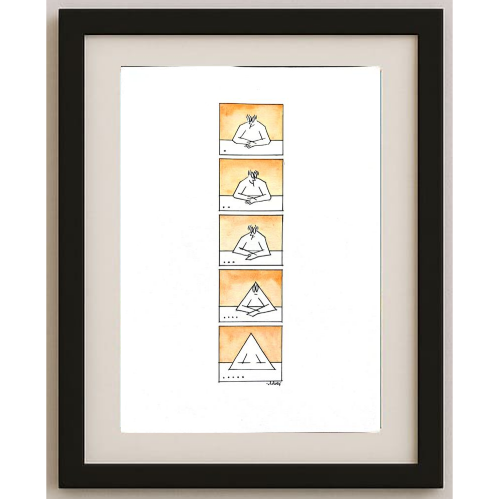 Vladimiras Beresniovas 29x21cm Orijinal Karikatür BOD01765