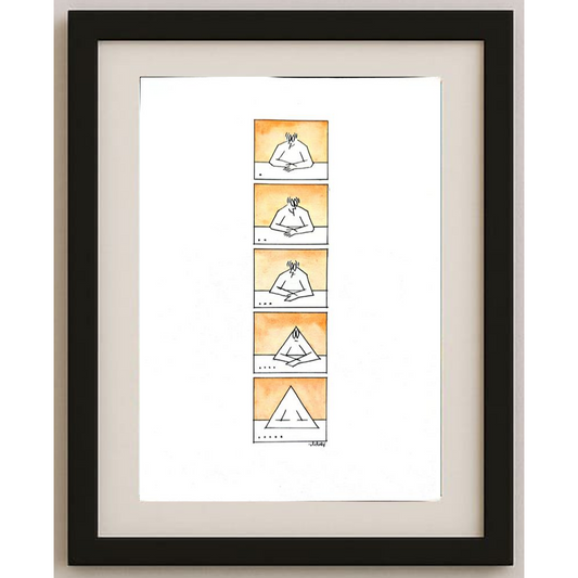 Vladimiras Beresniovas 29x21cm Orijinal Karikatür BOD01765