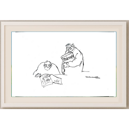 Vasantha Hosabettu 25x16cm Orijinal Karikatür BOD01797