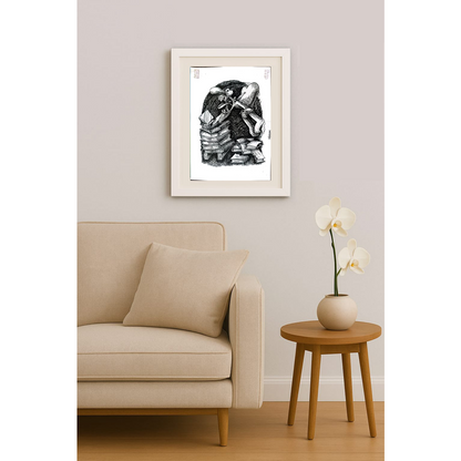 Cornel Marim Chiorean 29x21cm Orijinal Karikatür BOD01802