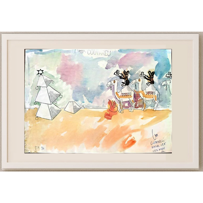 Coutarelli Kihsias 31x24cm Orijinal Karikatür BOD01808