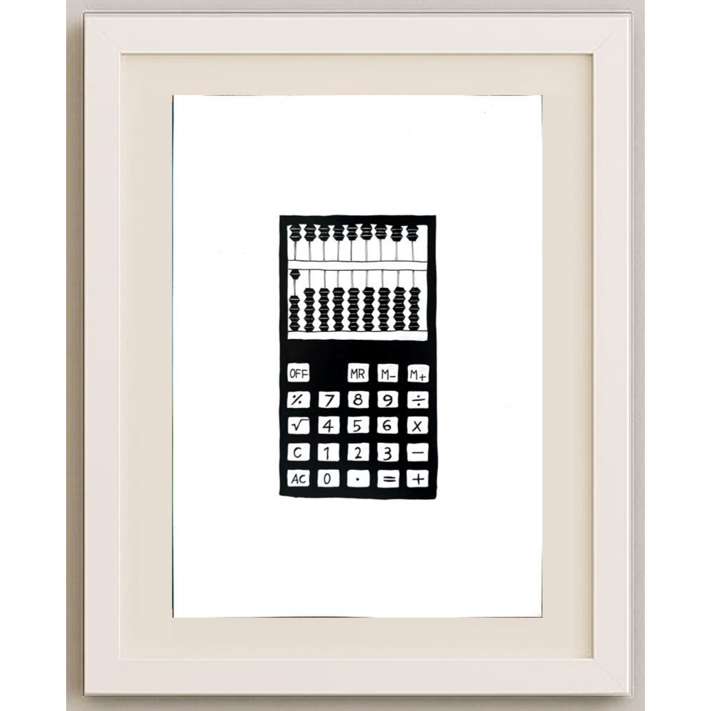 Yourik Karim Masihi 29x21cm Orijinal Karikatür BOD01819