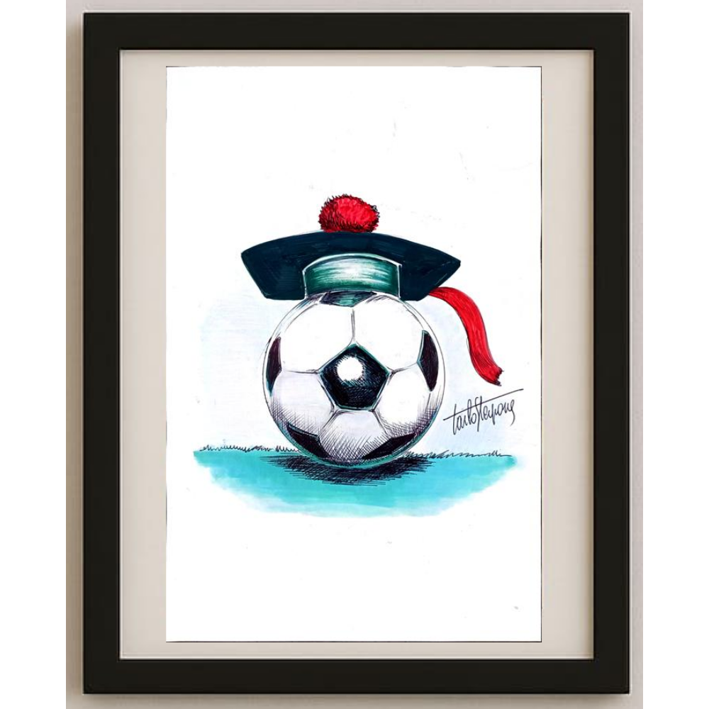 Carlo Sterpone 27x18cm Orijinal Karikatür BOD01854