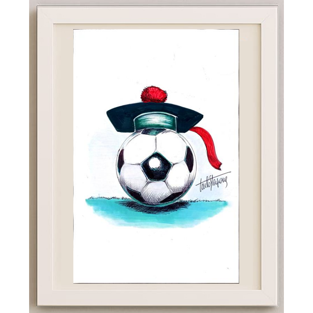 Carlo Sterpone 27x18cm Orijinal Karikatür BOD01854