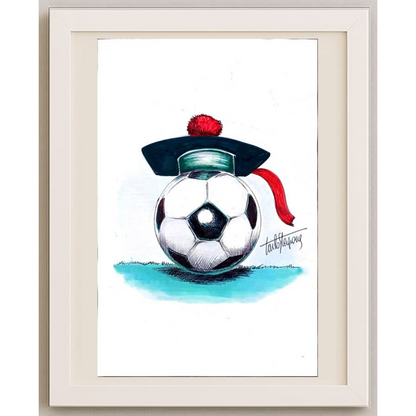 Carlo Sterpone 27x18cm Orijinal Karikatür BOD01854