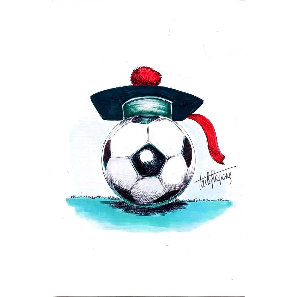 Carlo Sterpone 27x18cm Orijinal Karikatür BOD01854