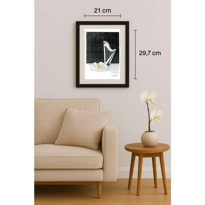 Tomislav Dusanic 29x21cm Orijinal Karikatür BOD01857