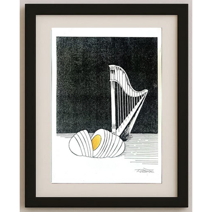 Tomislav Dusanic 29x21cm Orijinal Karikatür BOD01857