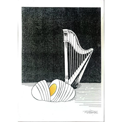 Tomislav Dusanic 29x21cm Orijinal Karikatür BOD01857