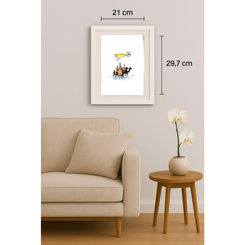 Winfred Besslich 29x21cm Orijinal Karikatür BOD01860