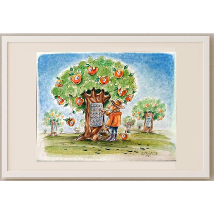 Andre Pijet 29x21cm Orijinal Karikatür BOD01864