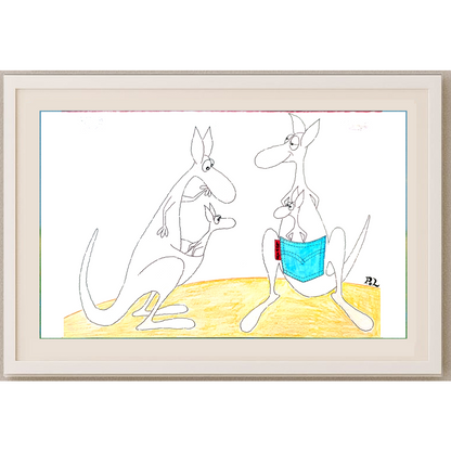 Ali Divandari 29x21cm Orijinal Karikatür BOD01882