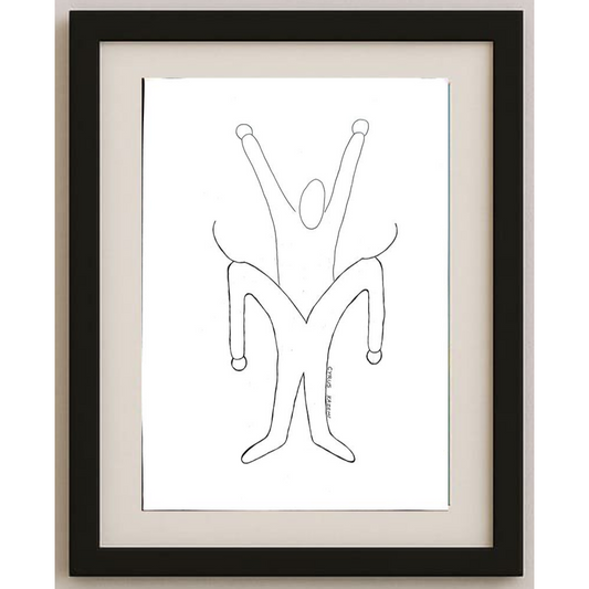 Cyrus Kazemi 29x21cm Orijinal Karikatür BOD01883