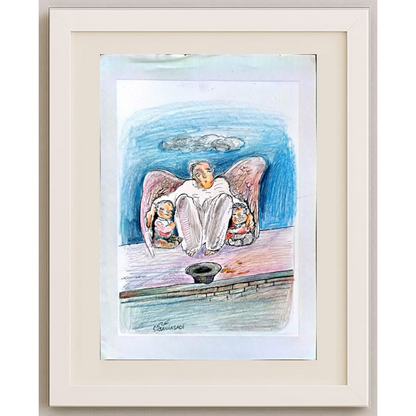 Baniasadi Mohammad Ali 29x21cm Orijinal Karikatür BOD01889