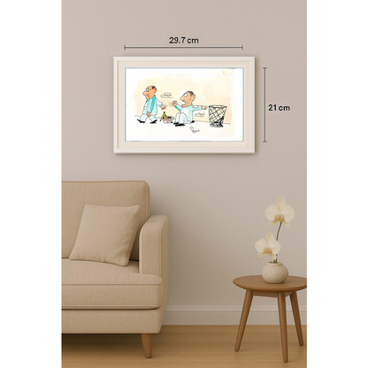 Angelo Pastro 29x21cm Orijinal Karikatür BOD01898