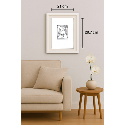 Vitalij Koryako 29x21cm Orijinal Karikatür BOD01920