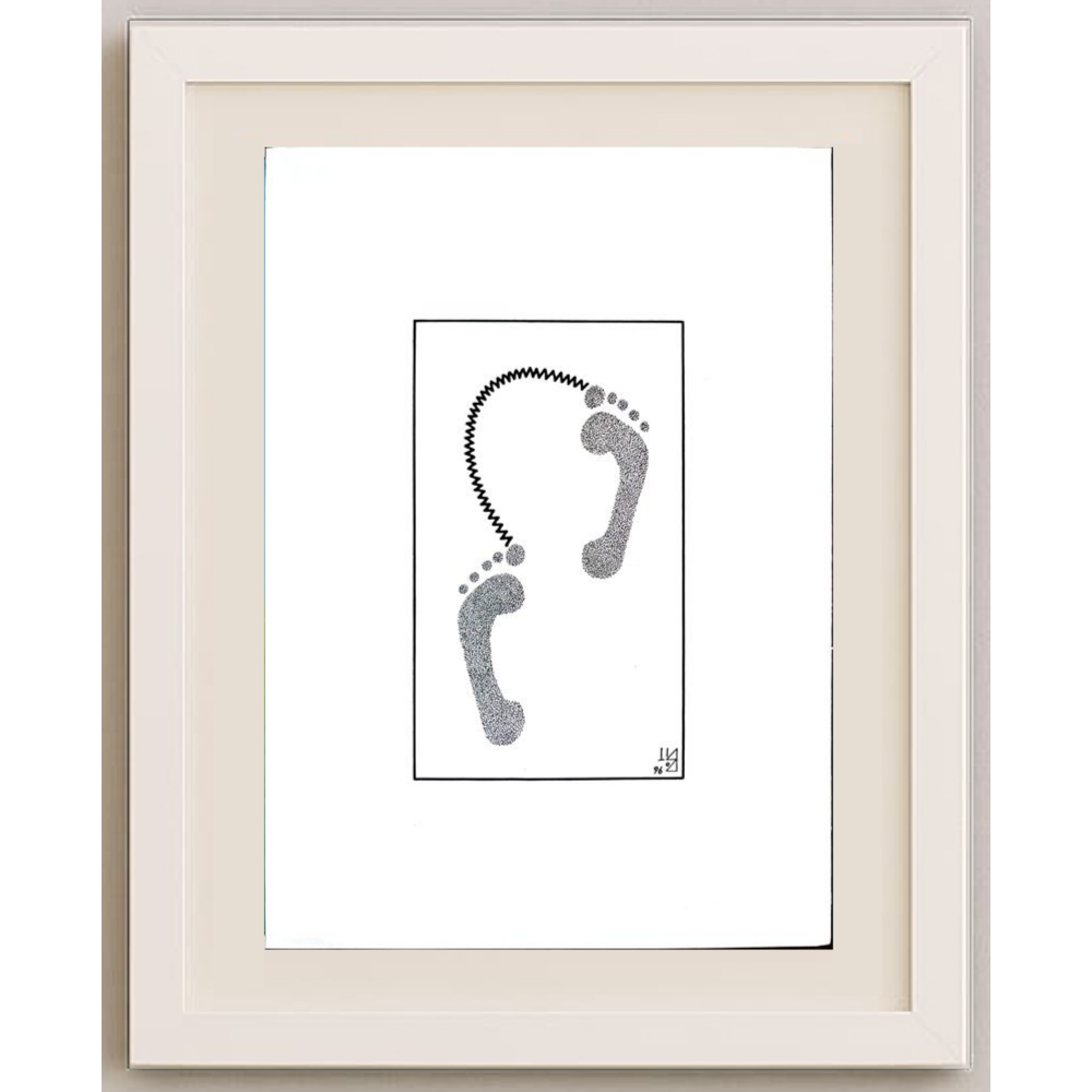 Vitalij Koryako 29x21cm Orijinal Karikatür BOD01921