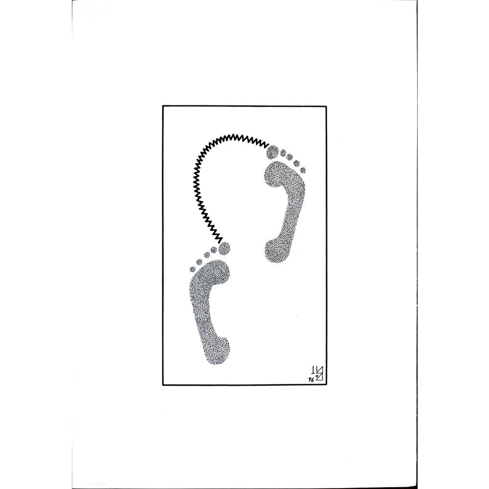 Vitalij Koryako 29x21cm Orijinal Karikatür BOD01921