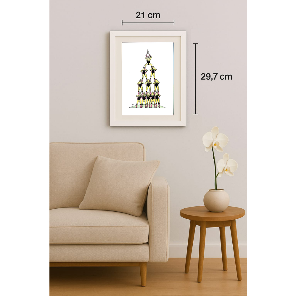 Tomislav Dusanic 29x21cm Orijinal Karikatür BOD01925