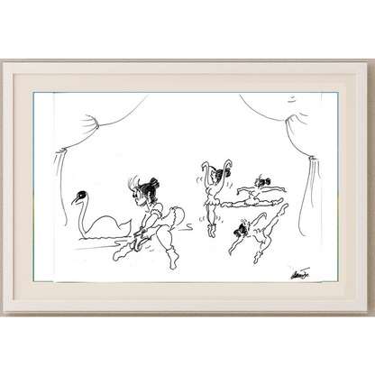 Branco Premuzic 29x21cm Orijinal Karikatür BOD01946