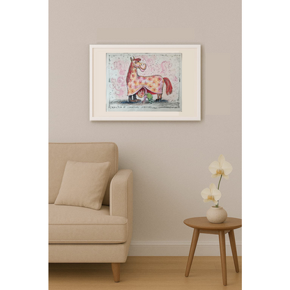 Viacheslav Bibishev 43x30cm Orijinal Karikatür BOD01955