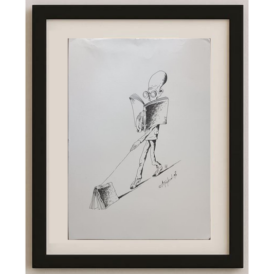 Arkady Tzkun 35x25cm Orijinal Karikatür BOD01977