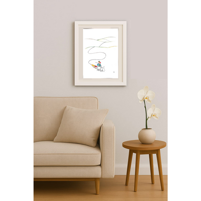 Yayo Diego Herrera 43x30cm Orijinal Karikatür BOD01989