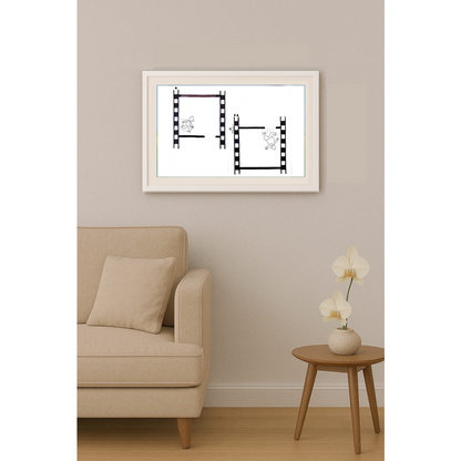 Mostafa Hossein Nia 35c25cm Orijinal Karikatür Tablo BOD02041